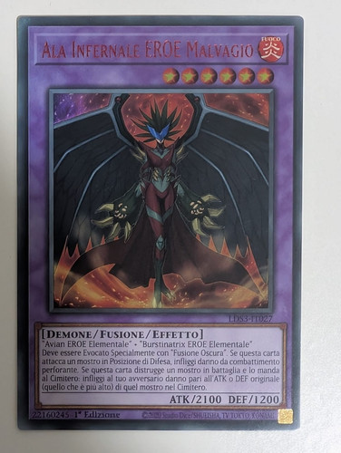 Ala infernale eroe - infernale,