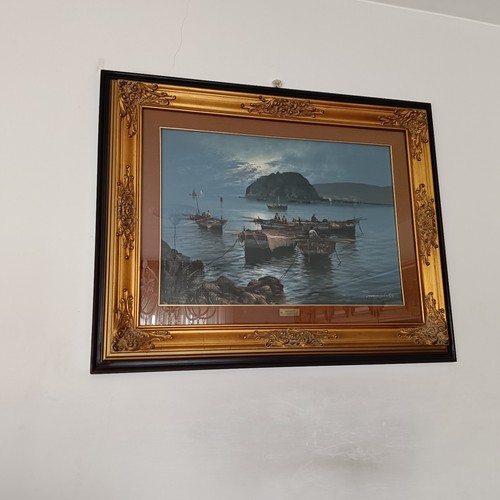 Quadro olio tela mario - su,
