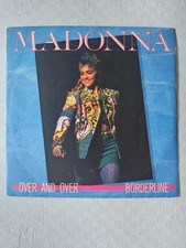 MADONNA  OVER AND OVER  genuine italian 7" 