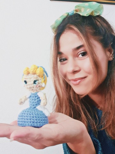 Amigurumi bambola cenerentola - bambola,