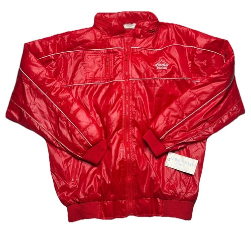 Giacca nylon rosso con - giacca,