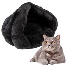 Caty - Cuccia per Gatti Morbida Calda Lettino Casa Letto Igloo Interno Casetta C