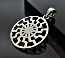 Ciondolo Ruota Sole Argento