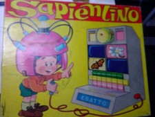 SAPIENTINO CLEMENTONI GIOCO IN SCATOLA ANNI 60