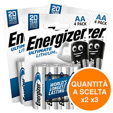 Energizer Batterie al Litio Pile Stilo AA Mignon FR6 Ultimate Lithium Li-Ion