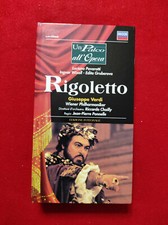 VHS RIGOLETTO UN PALCO ALL'OPERA PAVAROTTI WIXELL GRUBEROVA CARTONATA DECCA