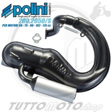 MARMITTA POLINI VESPA PK 50 S XL HP FL2 RUSH N x MOTORI 75 90 100 102 105 115 cc