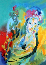 Ernesto TRECCANI : Serigrafia originale,  Firmata e certificata 50 X 70.