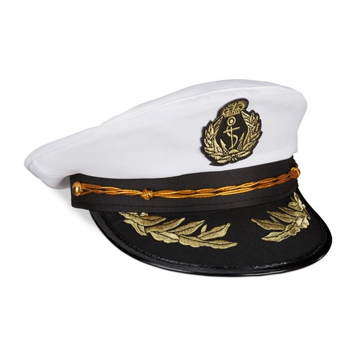 Cappello capitano bianco - cappello,