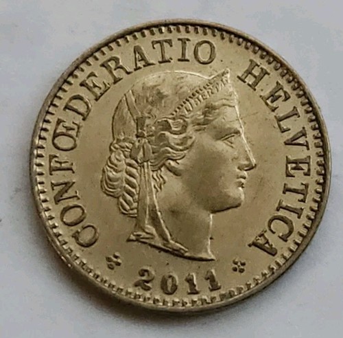 Moneta rappen svizzera 2011 - rappen,