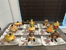 Lotto 10 figurine vintage Mattel Food Fighters
