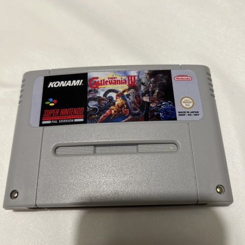 Cartuccia super castlevania - castlevania, iv