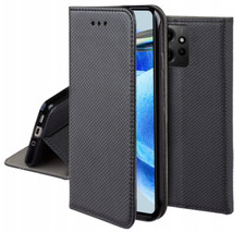 CUSTODIA COVER LIBRO per XIAOMI - LIBRETTO SMARTPHONE SMART MAGNET CASE NERO