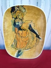 Grande Piatto In Ceramica BARETTONI Vicenza Vintage Nove Bassano