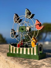 giostra vintage in ferro 