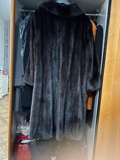 pelliccia di visone marrone