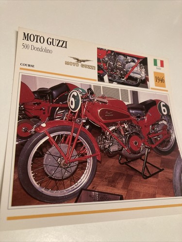 Moto guzzi 500 dondolino 1946 - guzzi,