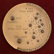 3746 - Medaglia comm. "Centenario Stazione Metereologica Alpina - 1973"