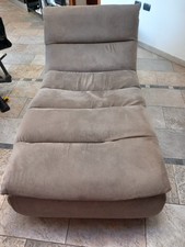 sceslong poltrona , colore marmotta, misure . 87 x 85 x 160