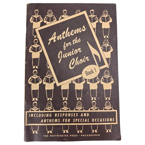 Anthems for the junior choir - for,