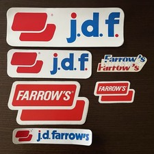6 ADESIVI JD FARROW'S VINTAGE