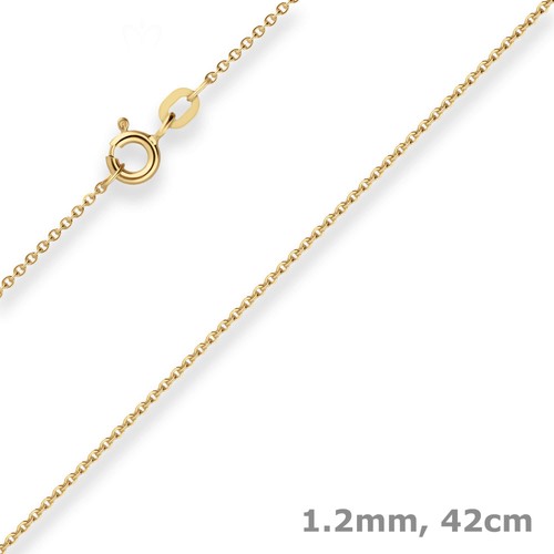 Collana oro giallo - oro, 333
