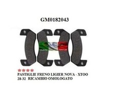 PASTIGLIE FRENO POSTERIORI