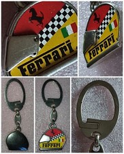 Portachiavi FERRARI?FORMULA 1?CAVALLINO RAMPANTE casco ITALIA raro VINTAGE