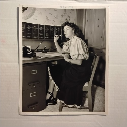 Ava gardner writing letter - letter, at