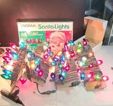 5x Vintage Glass Christmas