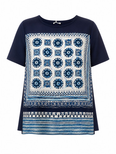 G337 shirt donna luisa viola - t-shirt,