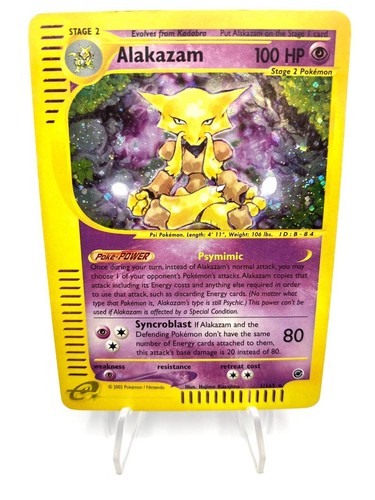 Carta pokémon alakazam 165 - alakazam, 1/165