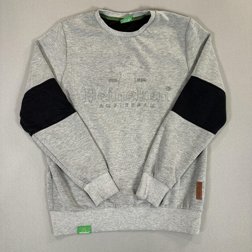 Heineken felpa uomo grigio - uomo,
