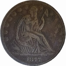 VG+ 1877-P seduto Liberty