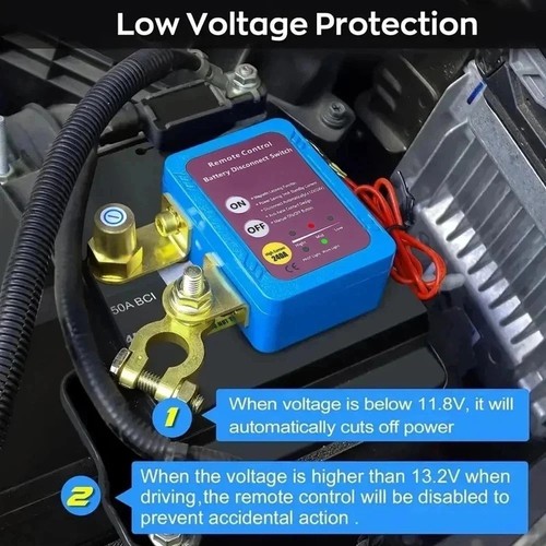 Stacca batteria 12v - 12v, auto