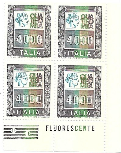 Italia 1979 quartina - italia, alti