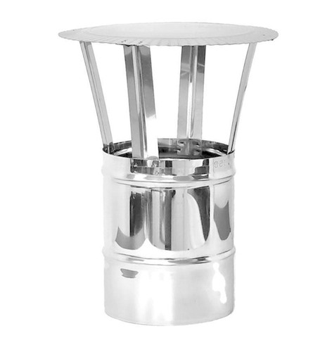Acciaio inox camino cappuccio - acciaio,
