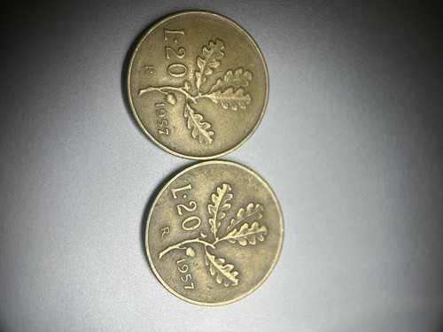 Monete rare lire 1957 - lire,