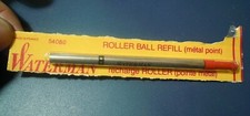 ROLLER BALL REFILL ( METAL POINT ) WATERMAN - Recharge Roller 54080 Made France