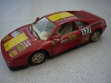 FERRARI 348 TB CON DECALS- BURAGO  - SCALA 1:24 - ANNI '80