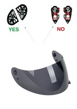 Visiera casco fume agv k4 - casco,