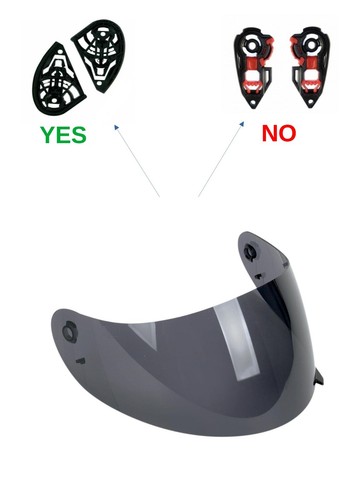 Visiera casco fume agv - casco, fume'