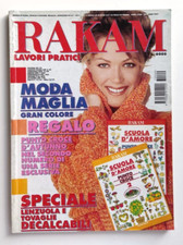 Rivista Rakam Lavori Pratici N.9 Settembre 1997 Punto Croce Ricamo Cucito