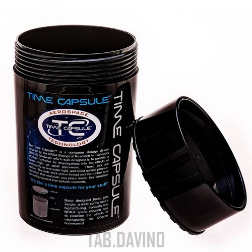 Time capsule storage jar large - jar,