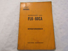 Fiat FL6-60CA Trattore Cingolato Manuale Officina Manuale Riparazione del 1964