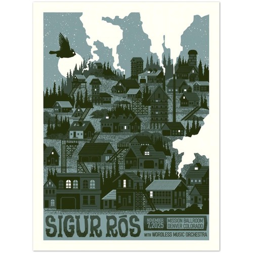 Poster tour concerto - sigur, ros