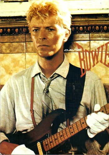 Cartolina david bowie stella - cartolina,