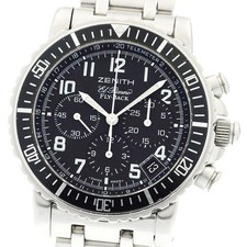 Orologio Uomo Automatico ZENITH El Primero Flyback 02.0470.405/25 Quadrante Nero_887138