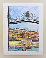 Stampa Alfredo Fabbri Lisbona