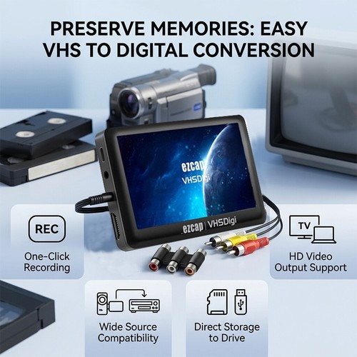 Ezcap180 videoregistratore vhs - ezcap180,